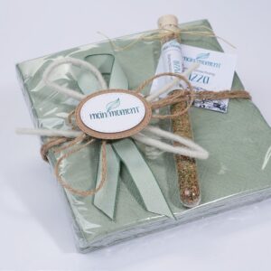 GESCHENKSET - SERVIETTE MIT GEWÜRZ